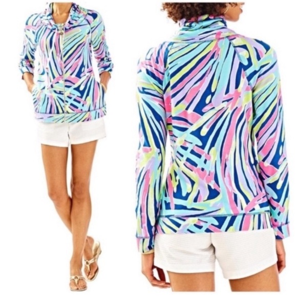 LILLY PULITZER Angela Zip Jacket NWOT - Picture 2 of 13